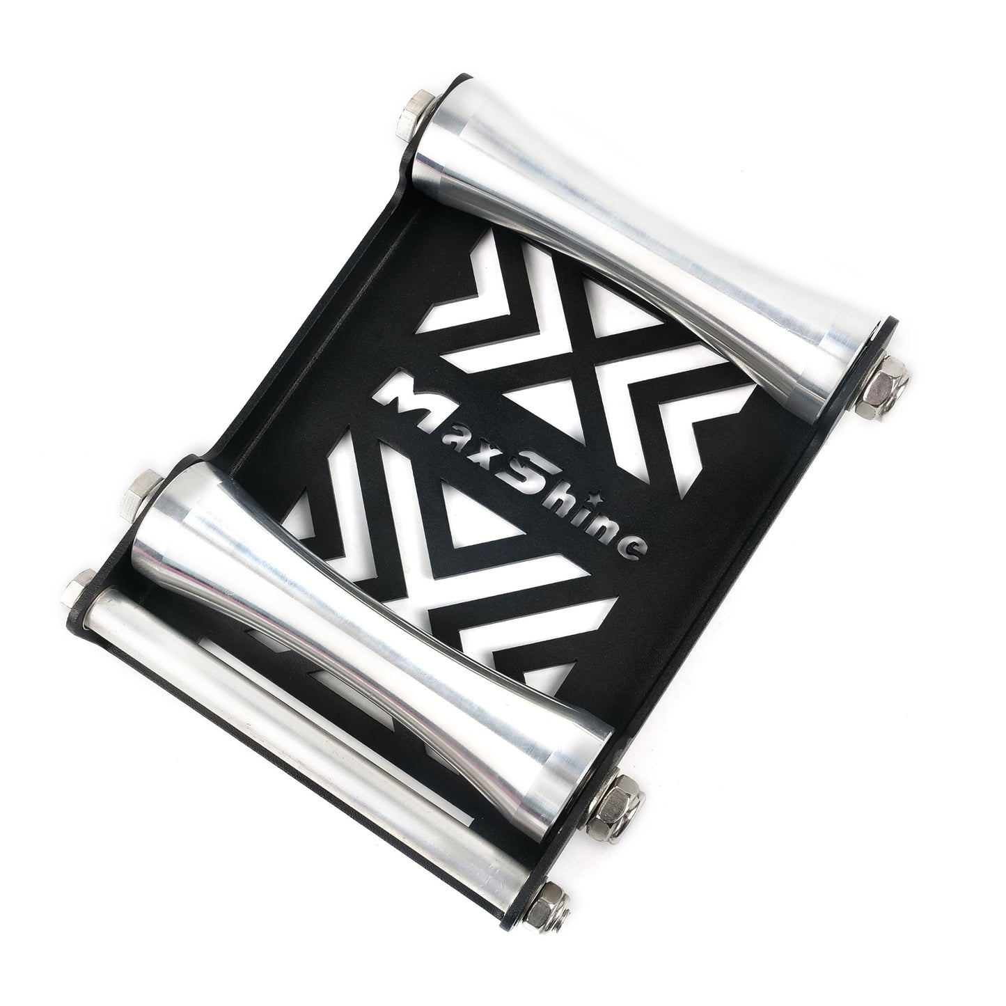 Maxshine Motorcycle Wheel Roller Stand for Tire Cleaning & Chain Lubrication-Wheel Stand-Maxshine-Black-Detailing Shed