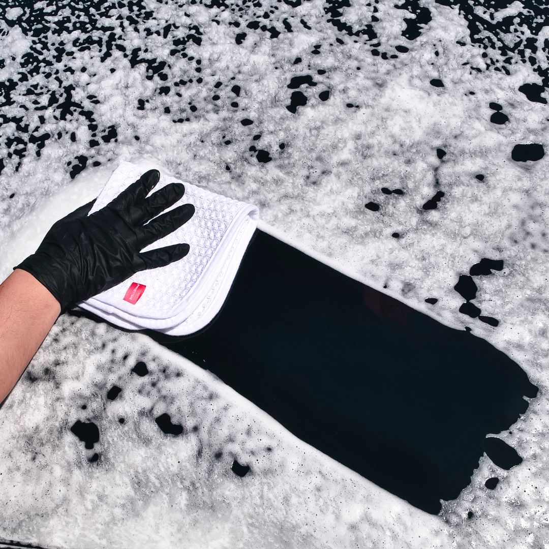 Maxshine Glass Waffle Glass Drying Towel Small 35x35cm 3Pcs-Glass Cloths-Maxshine-3x Pack-Detailing Shed