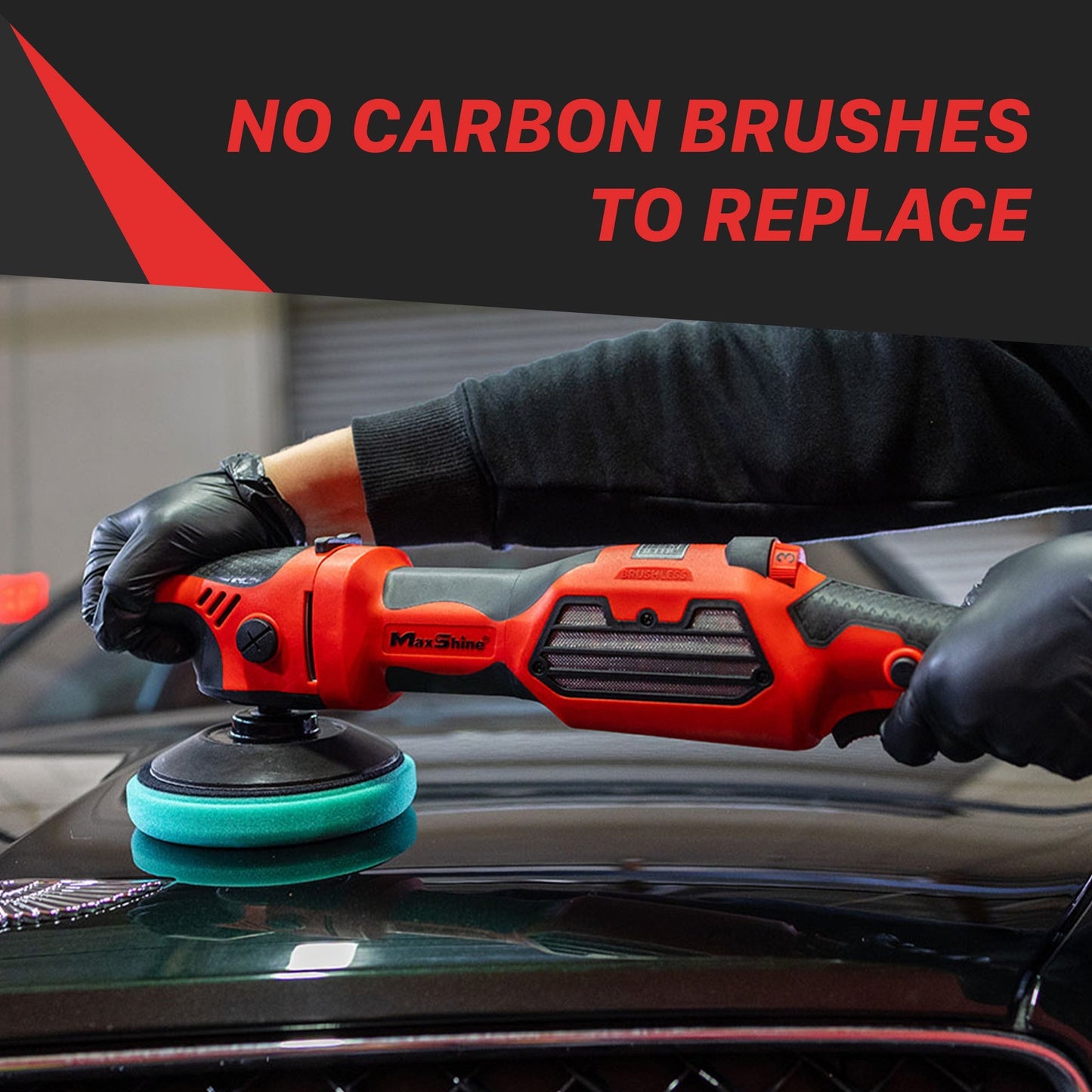 Maxshine MB1200 Pro Rotary Brushless Polish Machine-Rotary Polisher-Maxshine-Detailing Shed