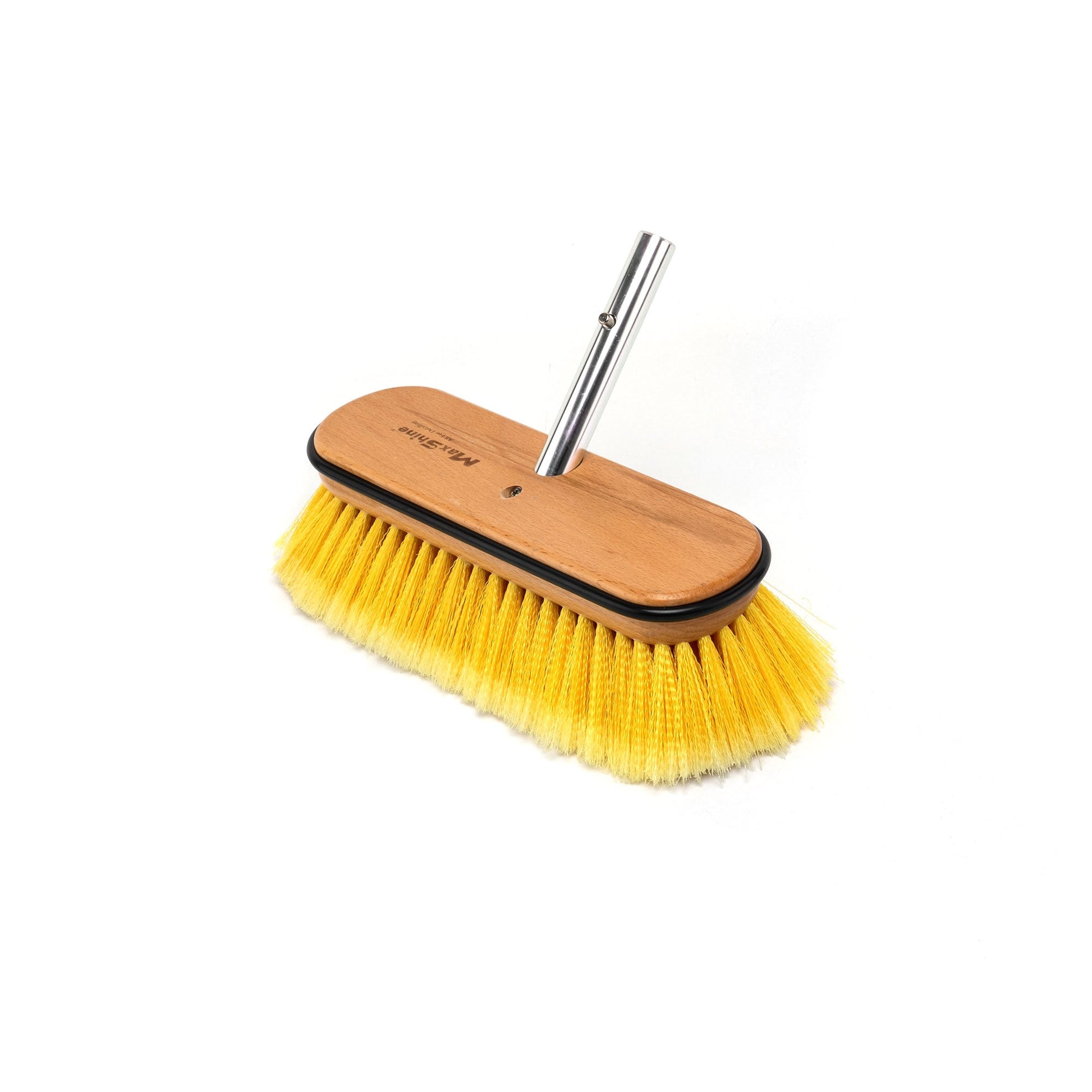 Maxshine Soft, Medium & Classic Bristle Brush Head for Telescoping Handle-Extension Brush Stick-Maxshine-Large 25cmx8cm-Yellow Medium Bristle-Detailing Shed