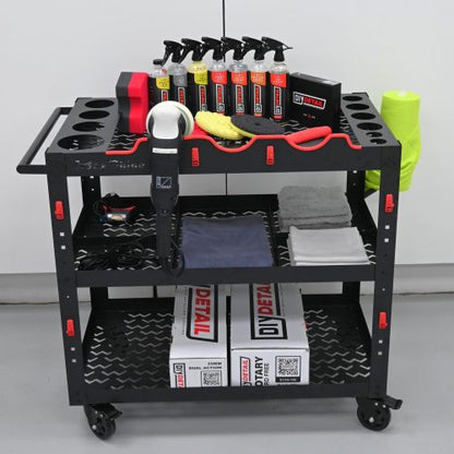 Maxshine NEW Premium Steel Detailing Rolling Trolley Cart II-Detailing Cart-Maxshine-Premium Steel Detailing Rolling Trolley II-Detailing Shed