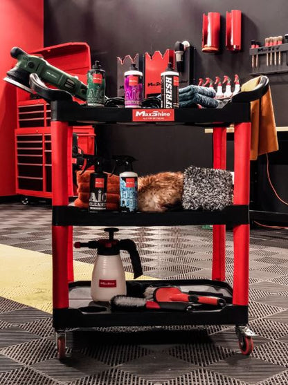 Maxshine Premium Heavy Duty Detailing Cart Trolley-Detailing Cart-Maxshine-Detailing Shed
