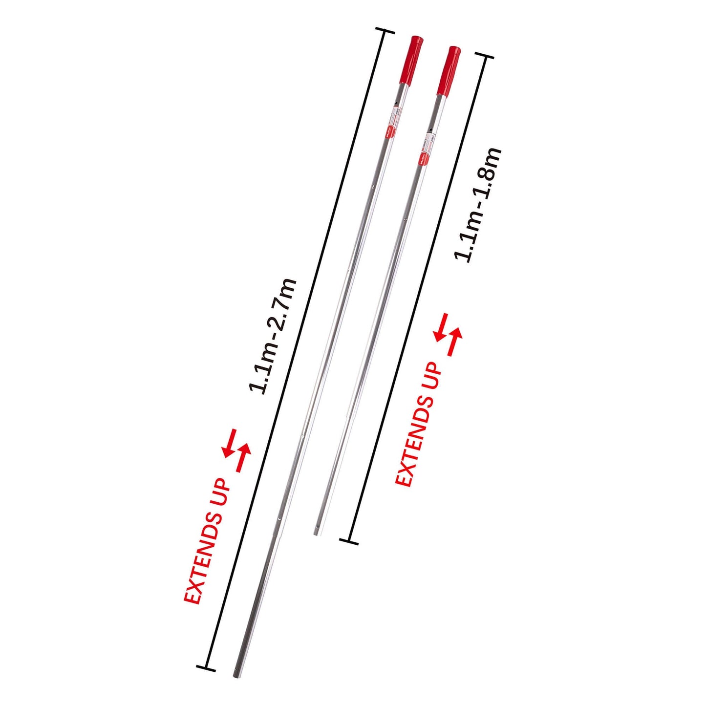 Maxshine Telescoping Handle for Brush Head-Extension Brush Stick-Maxshine-Detailing Shed