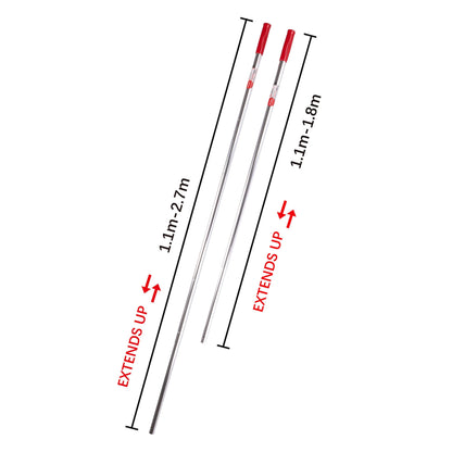 Maxshine Telescoping Handle for Brush Head-Extension Brush Stick-Maxshine-Detailing Shed