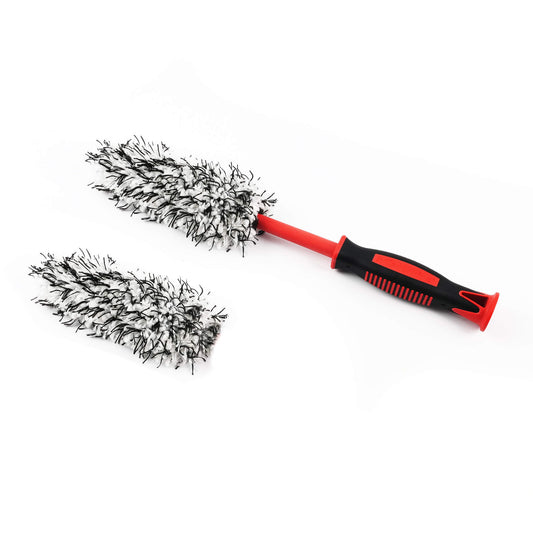 Maxshine Premium Flat Microfiber Wheel Brush with Replaceable Cover (Small)-Wheel Brush-Maxshine-Small 36cm-Detailing Shed