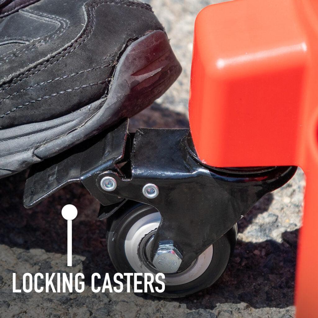 Maxshine Rolling Bucket Dolly Black/Red/Green-Wash Buckets-Maxshine-Detailing Shed