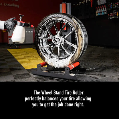 Maxshine Wheel Stand Tyre Roller - for Wheel Coating Cleaning and Polishing-Wheel Stand-Maxshine-Detailing Shed