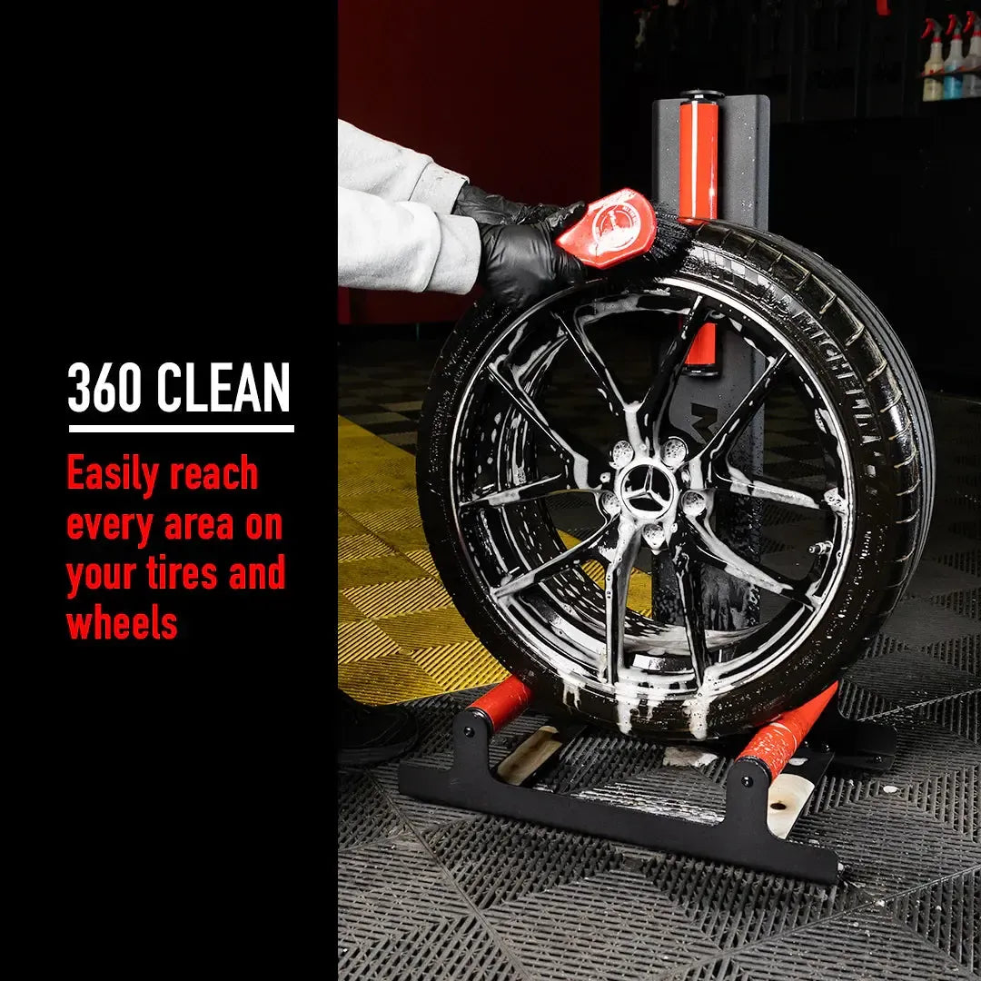 Maxshine Wheel Stand Tyre Roller - for Wheel Coating Cleaning and Polishing-Wheel Stand-Maxshine-Detailing Shed