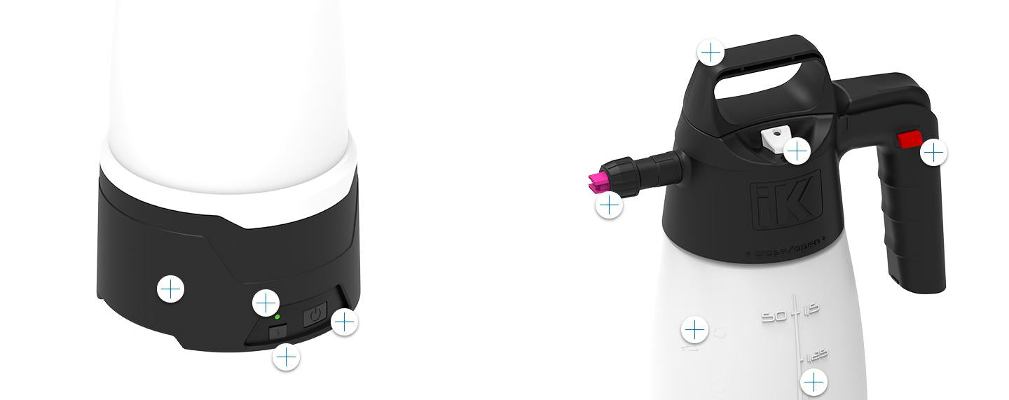 IK e Foam Pro 2 | NEW Battery Sprayer-Foam Sprayer-GOIZPER GROUP IK SPRAYERS-Detailing Shed