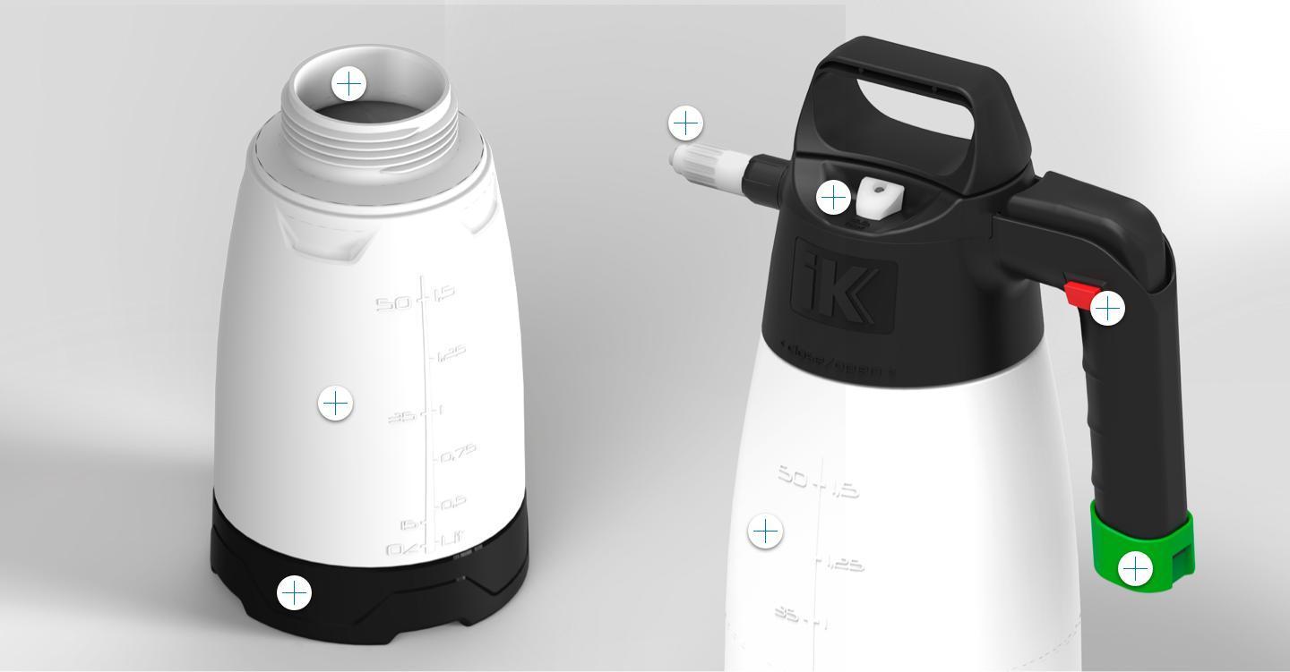 IK Multi Pro 2 Sprayer- Acid Resistant-Pump Sprayer-GOIZPER GROUP IK SPRAYERS-Detailing Shed