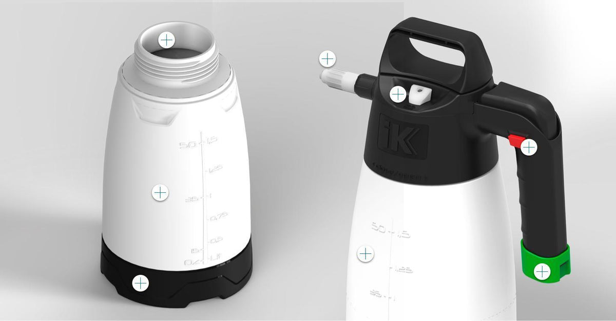 IK Multi Pro 2 Sprayer- Acid Resistant-Pump Sprayer-GOIZPER GROUP IK SPRAYERS-Detailing Shed