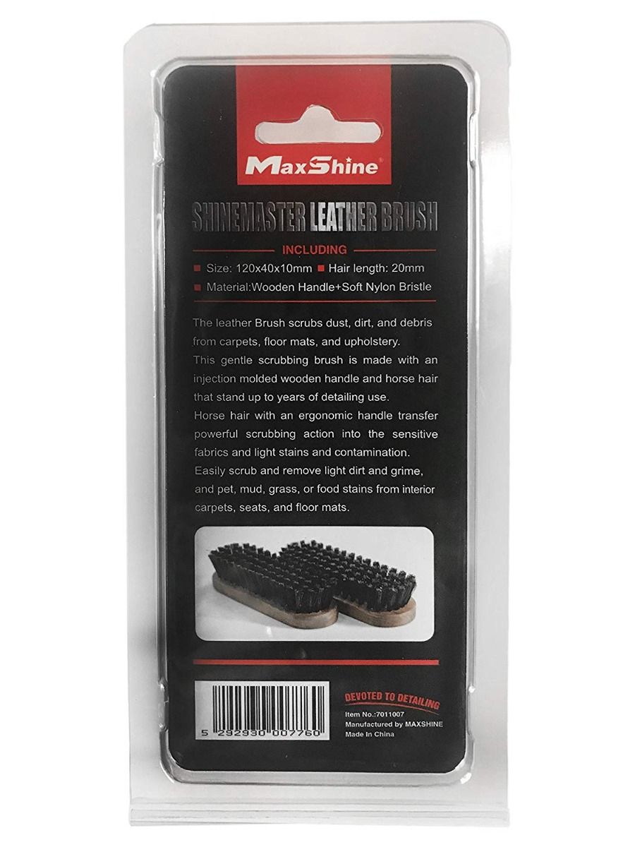 Maxshine ShineMaster Leather & Alcantara Brush-Leather Brush-Maxshine-Detailing Shed