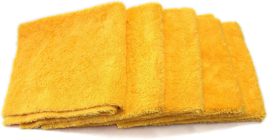 Maxshine 380GSM Edgeless Premium All Purpose 5-Pack-Detailing Shed-5 Pack Yellow (40cm x 40cm)-Detailing Shed