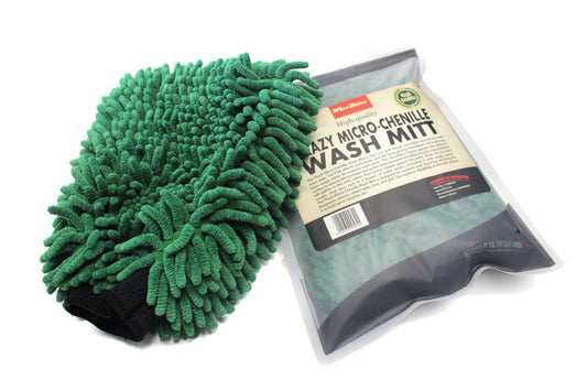 Maxshine Micro Chenille Wash Mitt - Green-Wash Mitt-Maxshine-1x Wash Mitt - Green-Detailing Shed