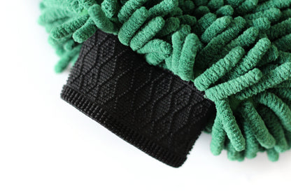 Maxshine Micro Chenille Wash Mitt - Green-Wash Mitt-Maxshine-1x Wash Mitt - Green-Detailing Shed